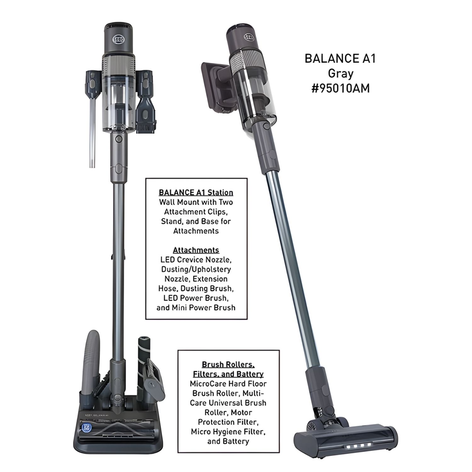 SEBO BALANCE® A1 GRAY